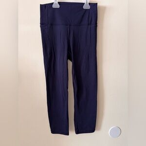 Women's Elegant Navy Leggings